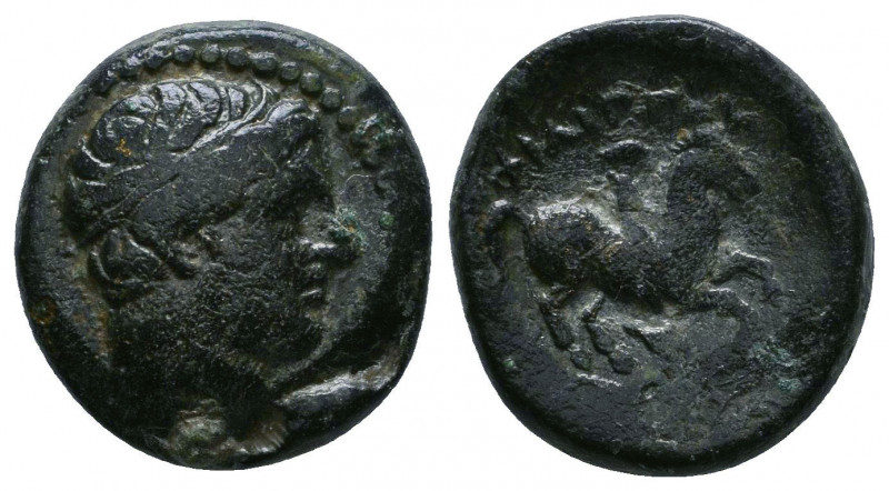 KINGS of MACEDON. Philip II. 359-336 BC. Æ 

Weight: 5.8 gr
Diameter: 16 mm