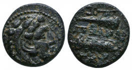 KINGS OF MACEDON. Alexander III ‘the Great’, 336-323 BC. AE 

Weight: 4.6 gr
Diameter: 17 mm
