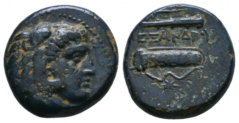 KINGS OF MACEDON. Alexander III ‘the Great’, 336-323 BC. AE 

Weight: 6.1 gr
Dia...