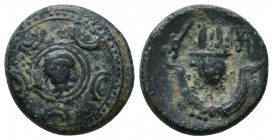 KINGS OF MACEDON. Alexander III ‘the Great’, 336-323 BC. AE 

Weight: 4.0 gr
Diameter: 17 mm
