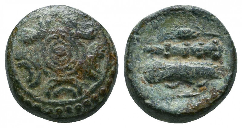 KINGS OF MACEDON. Alexander III ‘the Great’, 336-323 BC. AE 

Weight: 3.5 gr
Dia...