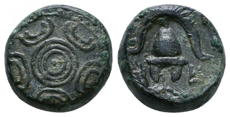 KINGS OF MACEDON. Alexander III ‘the Great’, 336-323 BC. AE 

Weight: 4.5 gr
Dia...