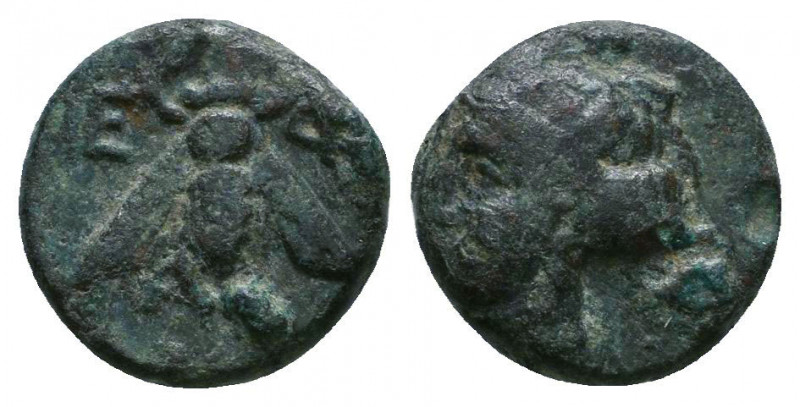 IONIA, Ephesos. Circa 1st century AD. Æ

Weight: 1.2 gr
Diameter: 10 mm