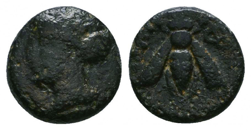 IONIA, Ephesos. Circa 1st century AD. Æ

Weight: 1.2 gr
Diameter: 10 mm