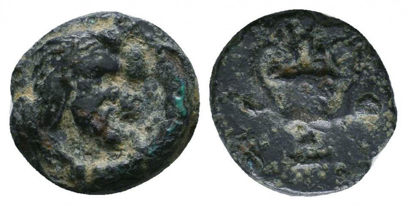 CILICIA. Nagidos. Circa 400-380 BC. AE

Weight: 1.1 gr
Diameter: 11 mm