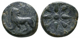 IONIA. Miletos. Circa 360-350 BC. AE

Weight: 2.0 gr
Diameter: 12 mm