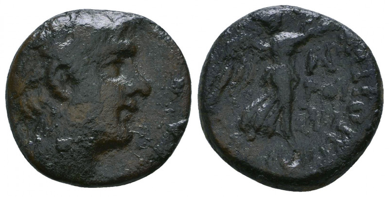 CILICIA. Pompeiopolis. Pompey the Great or later (Circa 66-27 BC). Ae.
Obv: Head...