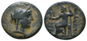 CILICIA. Adana. 164-27 BC. AE

Weight: 6.3 gr
Diameter: 20 mm