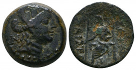 CILICIA. Tarsos. Ae (164-27 BC).

Weight: 6.3 gr
Diameter: 20 mm