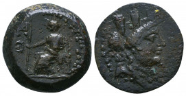 CILICIA. Tarsos. Ae (164-27 BC).

Weight: 7.2 gr
Diameter: 21 mm