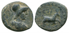 CILICIA. Aigeai. Ae (Circa 104-47 BC).

Weight: 2.3 gr
Diameter: 14 mm