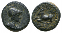 CILICIA. Aigeai. Ae (Circa 104-47 BC).

Weight: 3.1 gr
Diameter: 14 mm