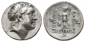KINGS of CAPPADOCIA. Ariarathes V Eusebes Philopator. Circa 163-130 BC. AR Drachm.

Weight: 4.0 gr
Diameter: 18 mm