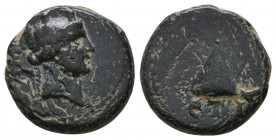 Cappadocia, Caesareia-Eusebia. Civic Issue. Struck under Trajan, 98-117. AE 

Weight: 4.3 gr
Diameter: 16 mm
