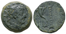 Seleukid Kingdom. 2nd - 1st Century. B.C..

Weight: 9.2 gr
Diameter: 21 mm