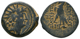 Seleukid Kingdom. 2nd - 1st Century. B.C..

Weight: 5.2 gr
Diameter: 18 mm