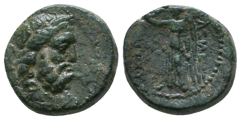 Seleukid Kingdom. 2nd - 1st Century. B.C..

Weight: 4.8 gr
Diameter: 15 mm