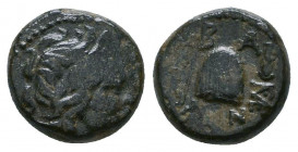 Seleukid Kingdom. 2nd - 1st Century. B.C..

Weight: 1.7 gr
Diameter: 11 mm