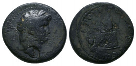 CILICIA. Anazarbus. Nero (54-68). Ae Hemiassarion. 

Weight: 4.4 gr
Diameter: 17 mm