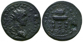 Cilicia. Anazarbos. Valerian I AD 253-260. Ae.

Weight: 13.3 gr
Diameter: 25 mm