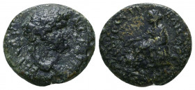 CILICIA. Anazarbus. Nero (54-68). Ae Hemiassarion. 

Weight: 3.7 gr
Diameter: 17 mm