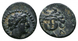 CILICIA. Mallos. late 4th century BC. Chalkous Ae.

Weight: 1.1 gr
Diameter: 10 mm