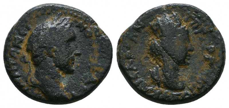 CAPPADOCIA, Caesarea. Antoninus Pius (138-161) AE

Weight: 5.1 gr
Diameter: 18 m...