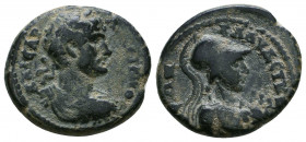 LACAONIA. Iconium. Hadrian (AD 117-138). AE 

Weight: 4.3 gr
Diameter: 18 mm