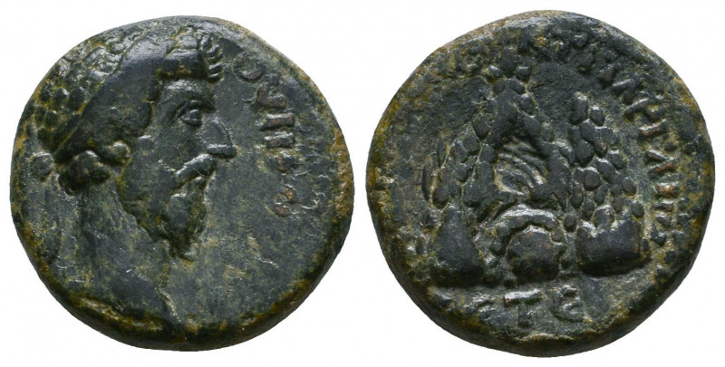 CAPPADOCIA. Caesarea. Marcus Aurelius (161-180). Ae.

Weight: 7.2 gr
Diameter: 1...