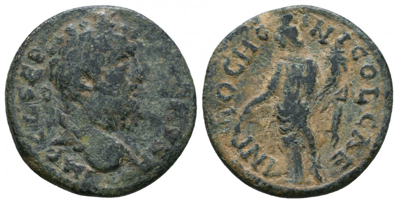 PISIDIA. Antioch. Septimius Severus (193-211). Ae.

Weight: 4.9 gr
Diameter: 22 ...