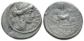 Roman Republic. 89 BC. AR

Weight: 3.6 gr
Diameter: 19 mm