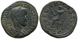 Gordian III. AD 238-244. Æ Sestertius

Weight: 20.0 gr
Diameter: 30 mm