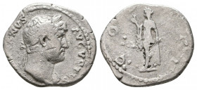 Hadrian. AD 117-138. AR Denarius

Weight: 3.1 gr
Diameter: 19 mm