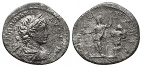 Caracalla AR Denarius. Rome, AD 206-10. 

Weight: 2.9 gr
Diameter: 18 mm