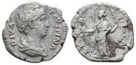 Diva Faustina Senior (AD 138-140/1). AR denarius

Weight: 2.7 gr
Diameter: 15 mm