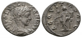 Severus Alexander AR Denarius. Rome, AD 231-235. 

Weight: 2.6 gr
Diameter: 17 mm