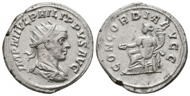 Philip I. AD 244-249. AR Antoninianus 

Weight: 5.0 gr
Diameter: 22 mm