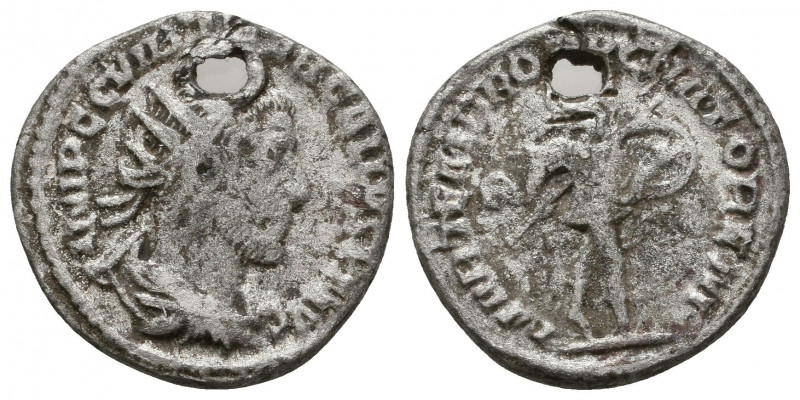 Trebonianus Gallus. AD 251-253. AR Antoninianus 

Weight: 4.3 gr
Diameter: 20 mm