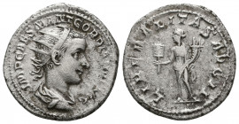 Gordian III AD 238-244. AR Antoninianus 

Weight: 4.6 gr
Diameter: 20 mm