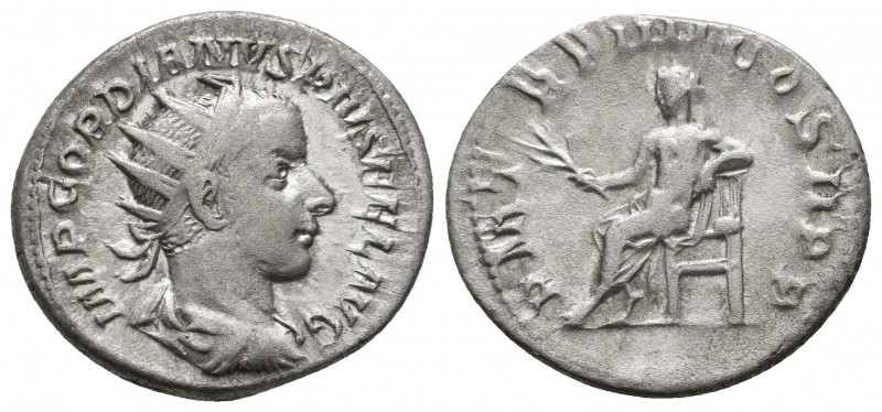 Gordian III AD 238-244. AR Antoninianus 

Weight: 4.0 gr
Diameter: 22 mm