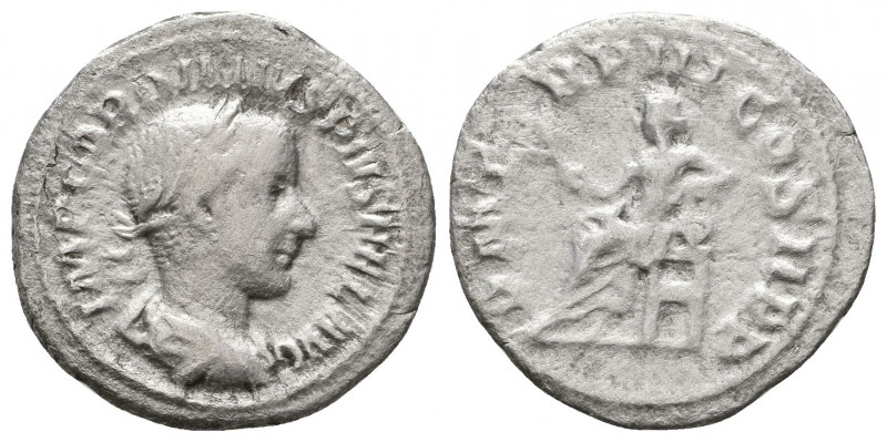 Gordian III AD 238-244. AR Antoninianus 

Weight: 3.0 gr
Diameter: 21 mm