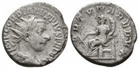 Gordian III AD 238-244. AR Antoninianus 

Weight: 3.5 gr
Diameter: 20 mm