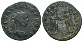 Tacitus. A.D. 275-276. AE antoninianus

Weight: 4.4 gr
Diameter: 21 mm