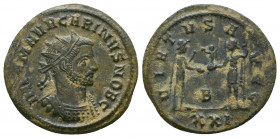 Carinus (283-285) AE-Antoninianus,

Weight: 3.0 gr
Diameter:21 mm