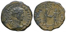 Probus AD 276-282. Ae. Antoninianus

Weight: 2.6 gr
Diameter: 21mm