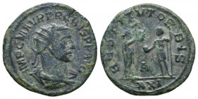 Probus AD 276-282. Ae. Antoninianus

Weight: 3.6 gr
Diameter: 21 mm