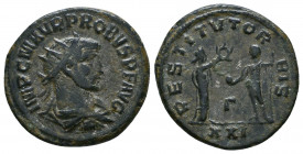 Probus AD 276-282. Ae. Antoninianus

Weight: 3.8 gr
Diameter: 21 mm