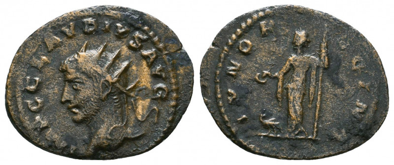 CLAUDIUS II GOTHICUS. 268-270 AD. Æ Antoninianus.

Weight: 2.2 gr
Diameter: 20 m...