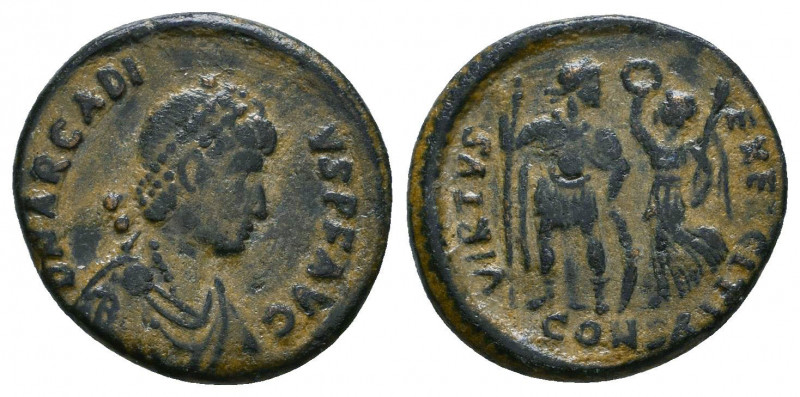 ARCADIUS (383-408). Ae. 

Weight: 2.8 gr
Diameter: 16 mm