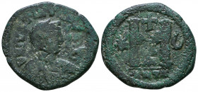 Justinian I. 527-565. Æ Follis

Weight: 14.5 gr
Diameter: 32mm